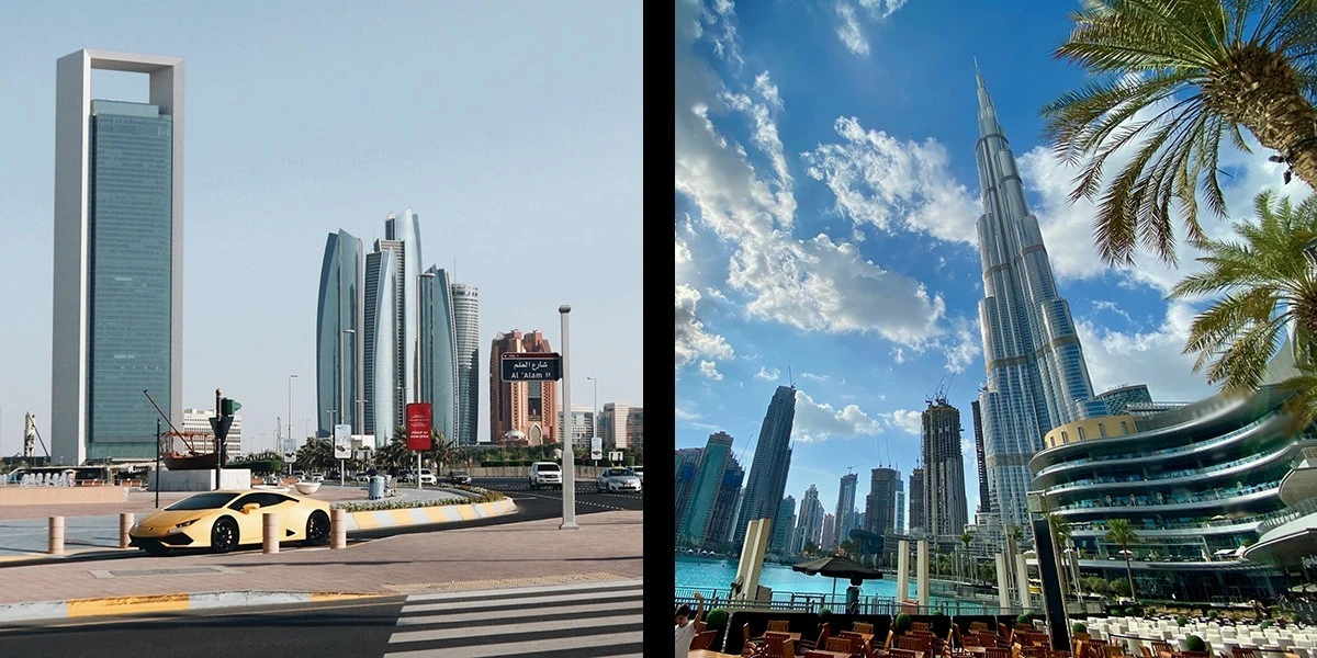 Dubai vs Abu Dhabi