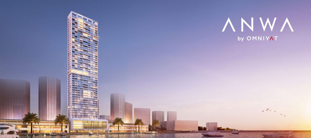 Anwa 2 Apartments at Dubai Maritime City by Onmiyat
