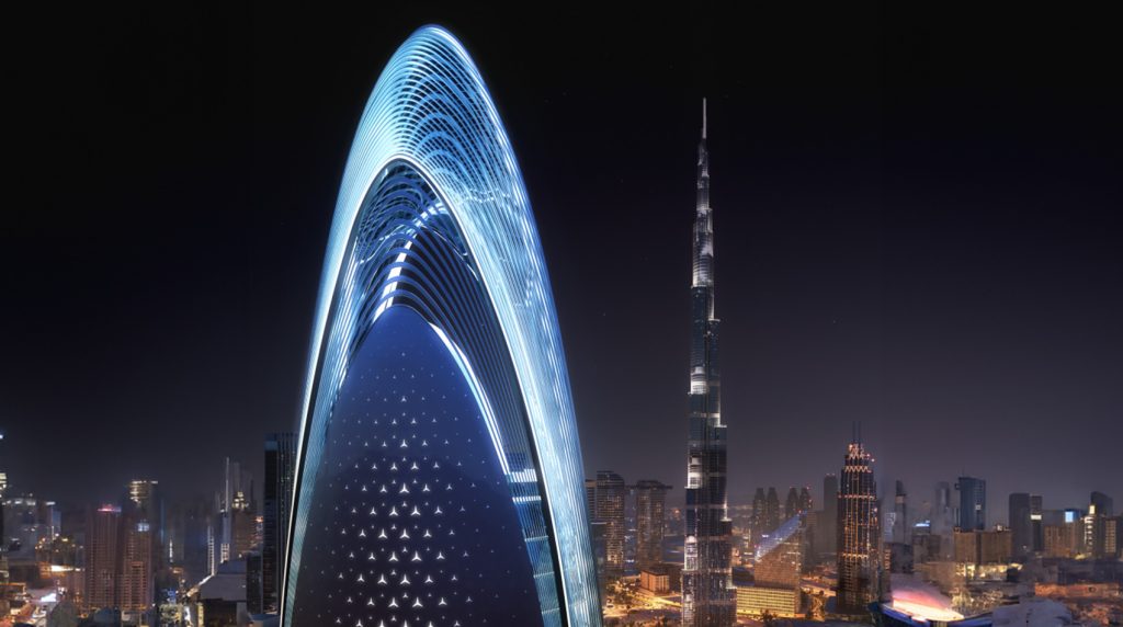 Mercedes Benz Places at Downtown by Binghatti Developers