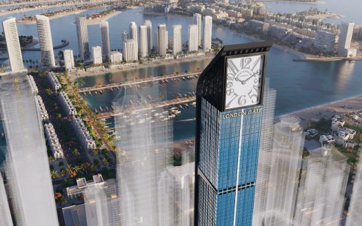 Tallest Residential Clocktower in Dubai Marina