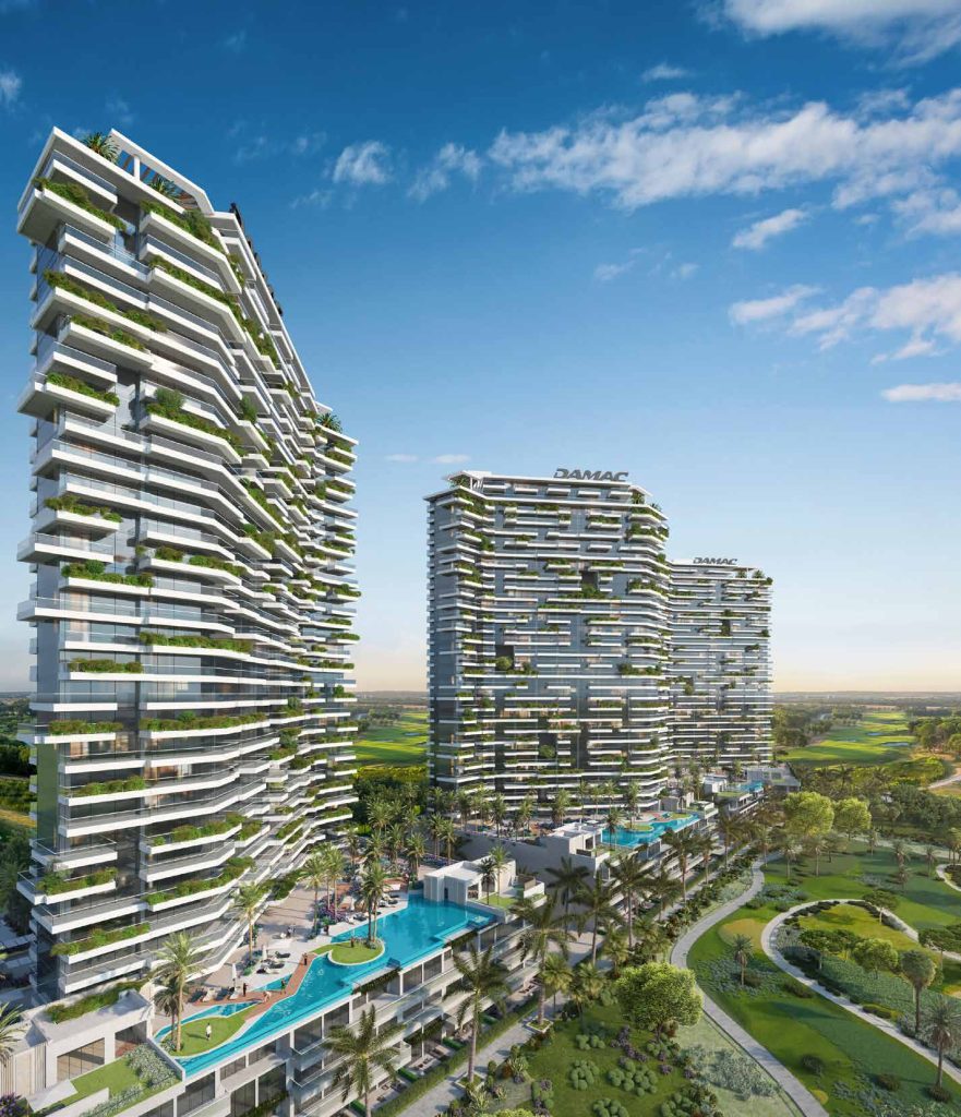 Golf Greens Tower 2 at Damac Hills by Damac Properties