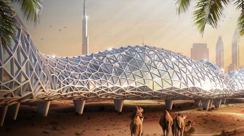 The plan, proposed by URB, includes the development of diverse cycling infrastructure, including a 93-kilometer cycling highway called THE LOOP. Image: URB