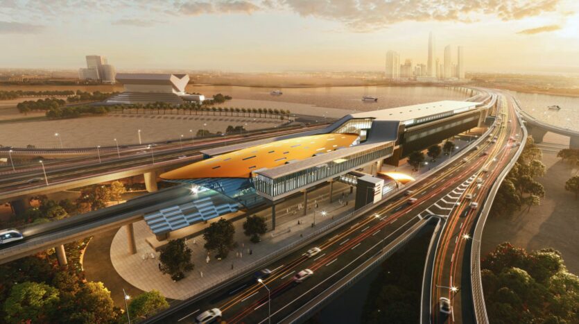 Dubai's RTA will begin the Dhs18 billion Blue Line project this year.