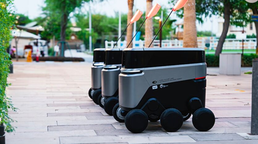 Dubai’s Sustainable City launches autonomous delivery robot trial