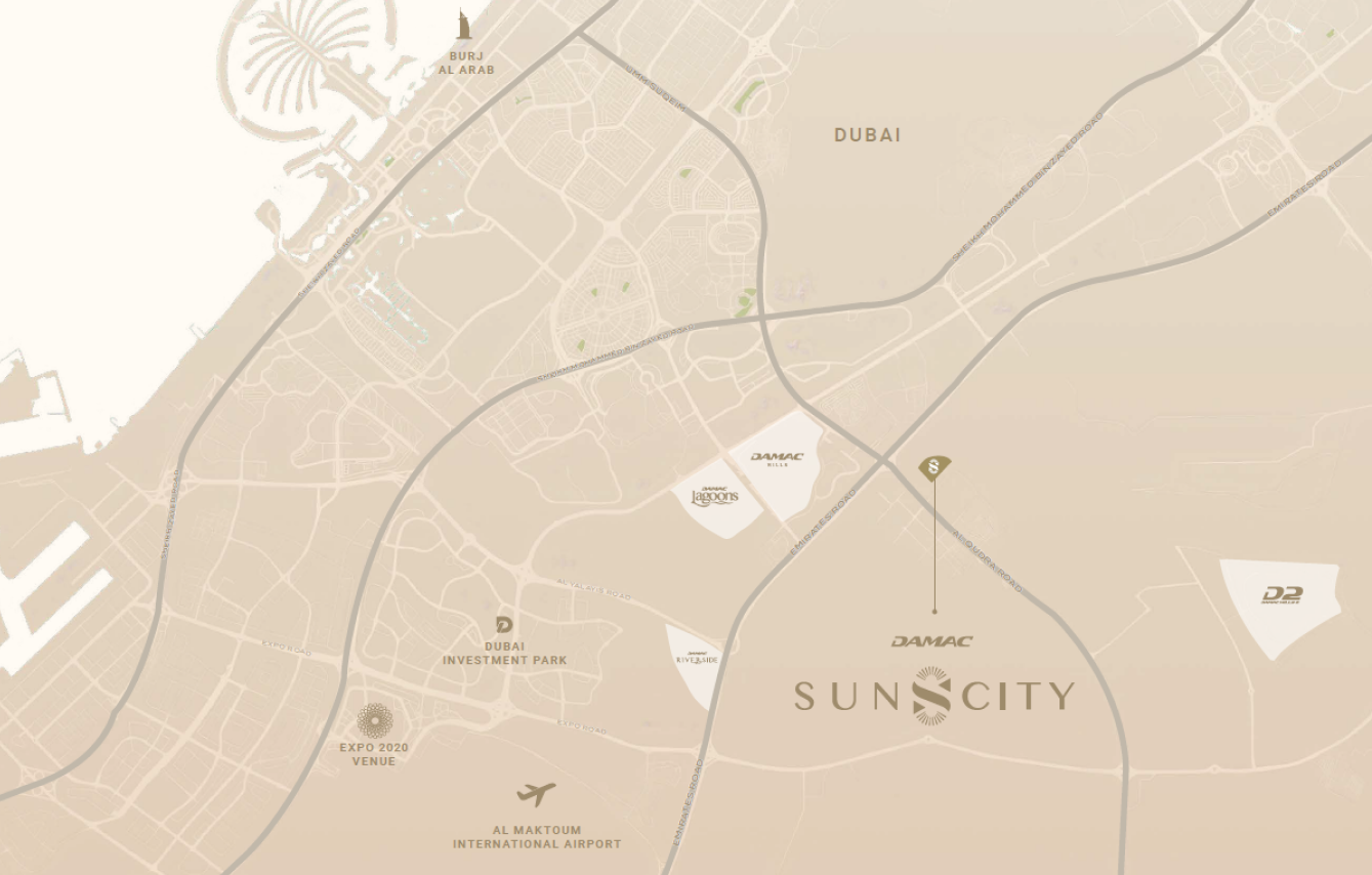Sun city Map