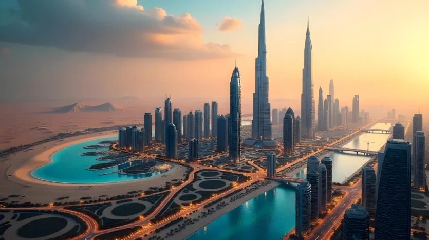 Dubai's Skyscrapers Evolution