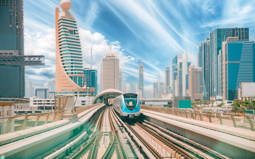 Dubai Metro Station Plan 2025