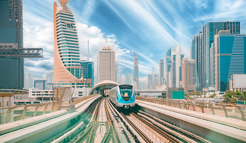 Dubai Metro Station Plan 2025