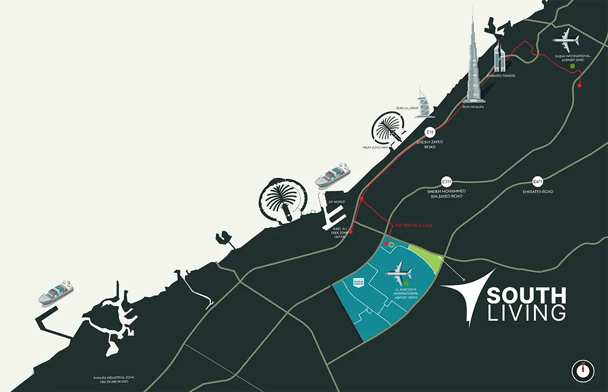 Dubai South Map