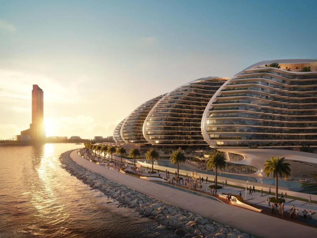 Oystra at Al Marjan Island by Zaha Hadid