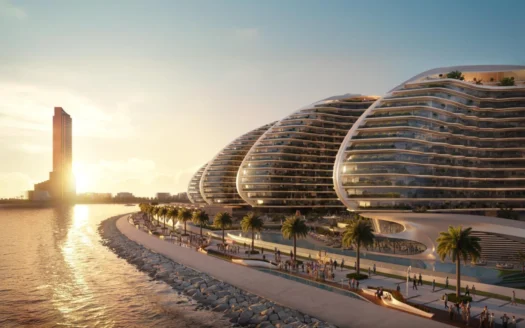 Oystra at Al Marjan Island by Zaha Hadid